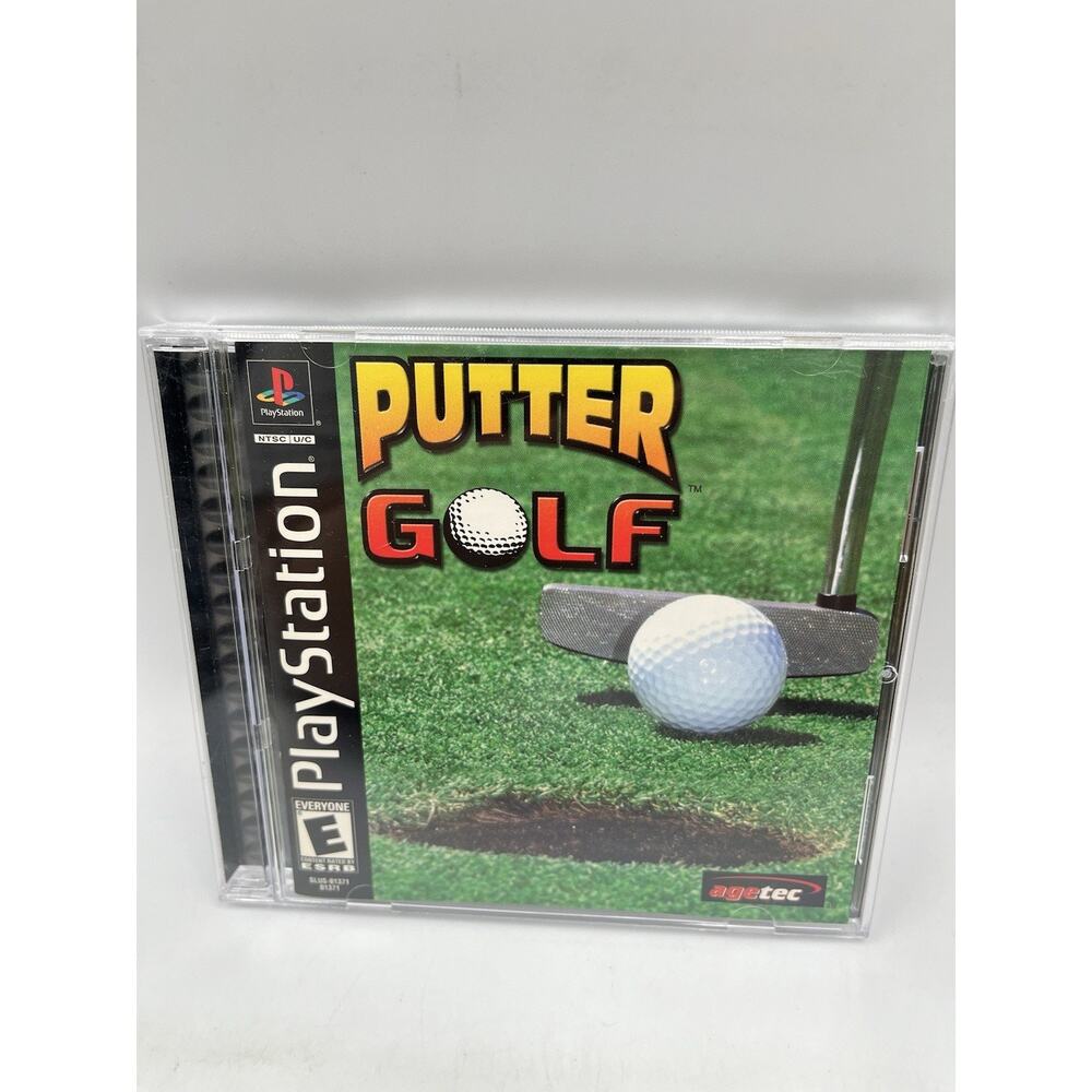 Putter Golf (PlayStation 1 PS1) CIB COMPLETE & TESTED